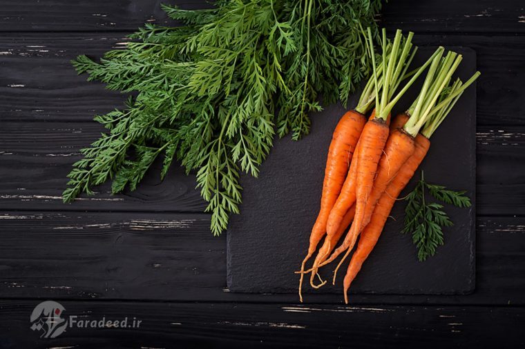 هویج برای تقویت بینایی مفید است