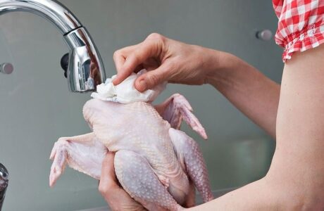 آیا شست‌وشوی مرغ بیماری‌زاست