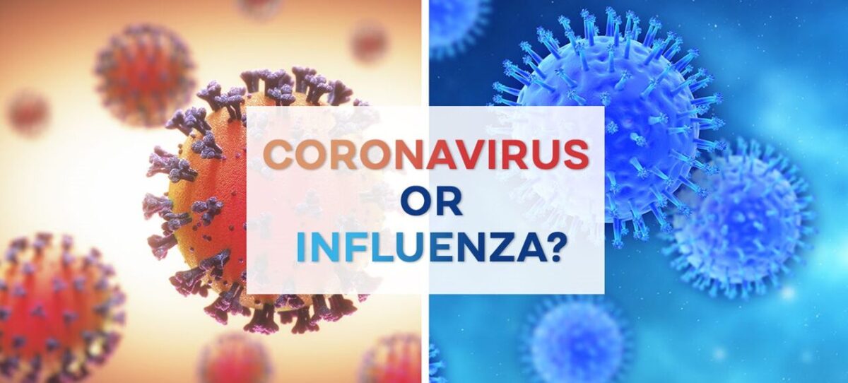 کرونا و آنفلوآنزا چه تفاوت‌هایی با هم دارند؟